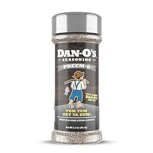 Dan-O's Preem-O Seasoning | Small Bottle | 1 Pack (3.4 oz)