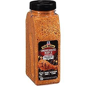 McCormick Grill Mates Smokehouse Maple Seasoning, 28 oz - One 28 Ounce Container, Perfect on Pork Chops, Chicken, Burgers and More